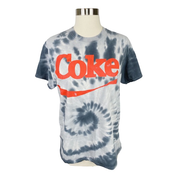 Coca-Cola Distressed Tie Dye Tee - Picture 1 of 4